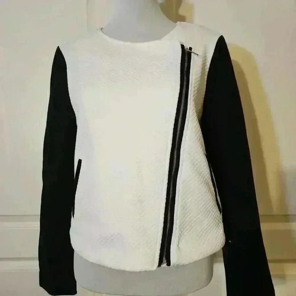 Liz Claiborne Petite Women's Jacket - Crema Black - New with Tags - Picture 2 of 8